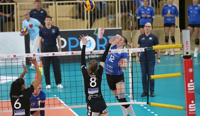 Saisonendspurt beginnt gegen Erfurt: VC Wiesbaden will in die Playoffs Foto: Detlef Gottwald Saisonendspurt beginnt gegen Erfurt: VC Wiesbaden will in die Playoffs - Foto: Detlef Gottwald