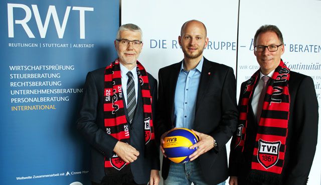 RWT wird neuer Partner des TV Rottenburg Foto: RWT RWT wird neuer Partner des TV Rottenburg - Foto: RWT
