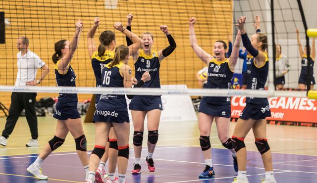 DSHS SnowTrex Köln gewinnt auch das Rückspiel 3:1 gegen Borken Foto: Martin Miseré DSHS SnowTrex Köln gewinnt auch das Rückspiel 3:1 gegen Borken - Foto: Martin Miseré