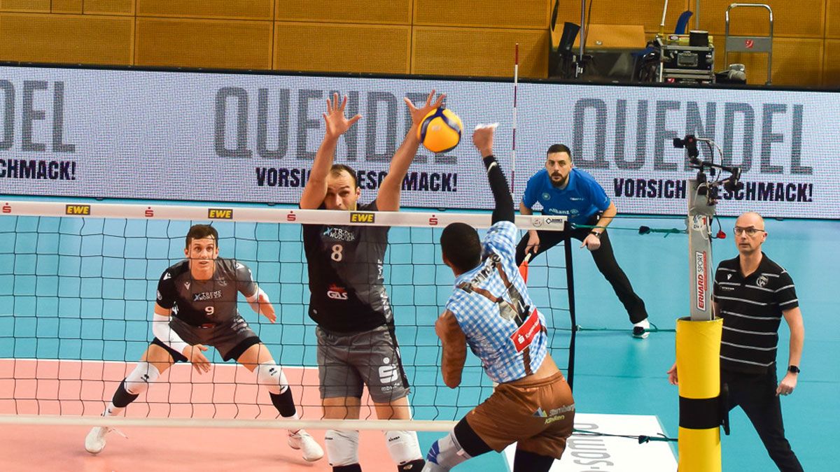 Netzhoppers müssen auf Kapitän Byron verzichten Foto: Dagmar Jaschen Netzhoppers müssen auf Kapitän Byron verzichten - Foto: Dagmar Jaschen