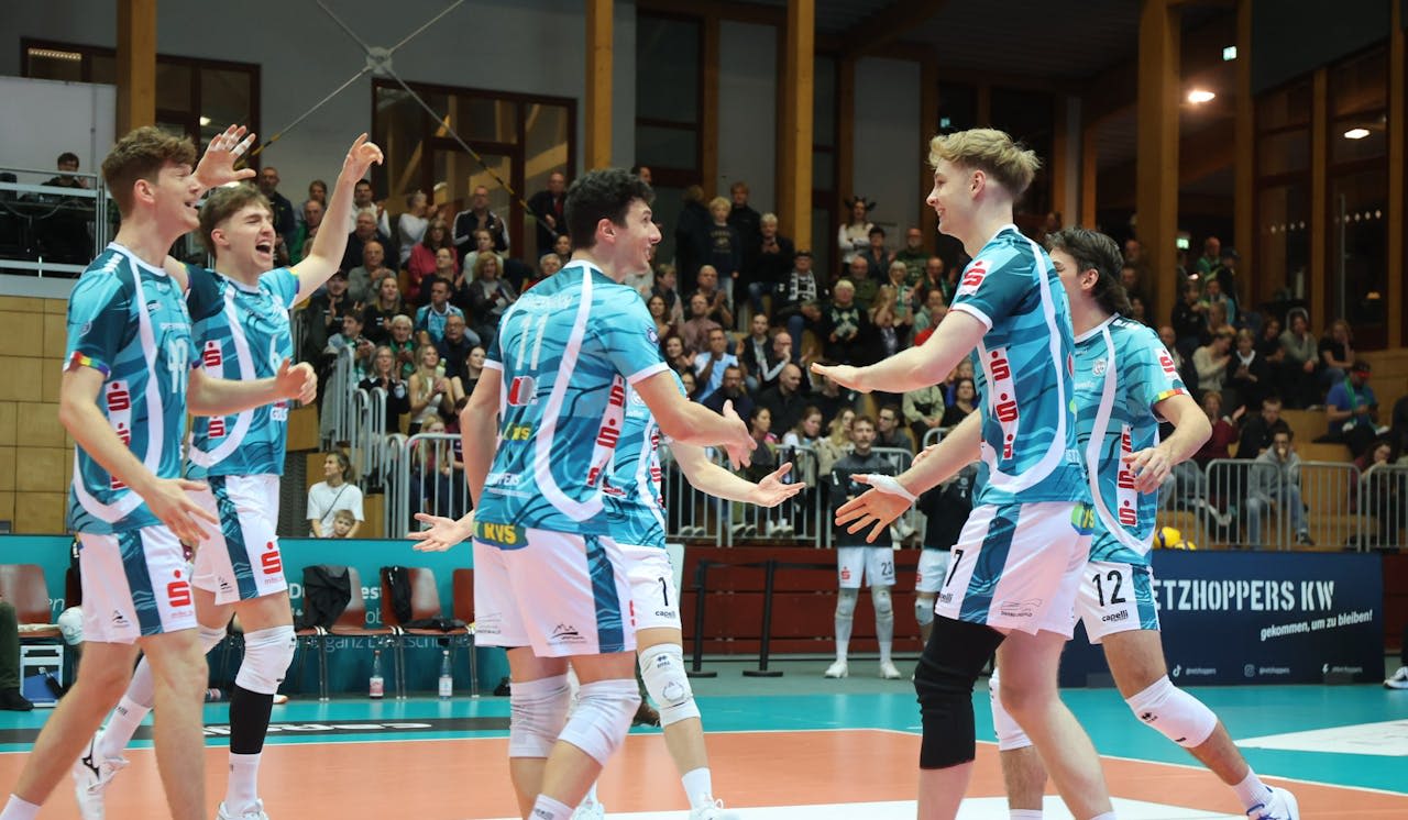 Härtetest im Norden für die Netzhoppers - Foto:  Anika Kreschel