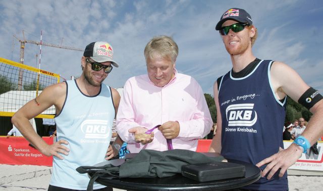 50 Jahre Volleyball in Düren: Besondere Gäste beim DKB-Beach-Cup - Foto: SWD Powervolleys Düren