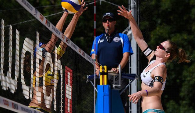 Starker Auftakt in den Bergen Foto: FiVB Starker Auftakt in den Bergen - Foto: FiVB