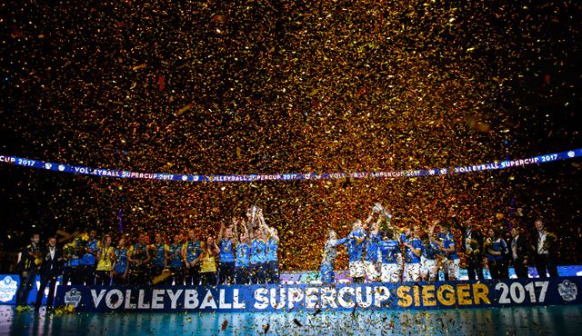 Match IQ unterstützt die Volleyball Bundesliga bei der Umsetzung des comdirect Supercup 2018 Foto: Conny Kurth Match IQ unterstützt die Volleyball Bundesliga bei der Umsetzung des comdirect Supercup 2018 - Foto: Conny Kurth