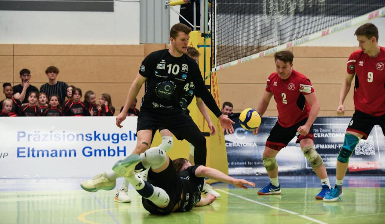 Eltmann unterliegt dem Vizemeister Foto: Pressefoto: Evans Eltmann unterliegt dem Vizemeister - Foto: Pressefoto: Evans