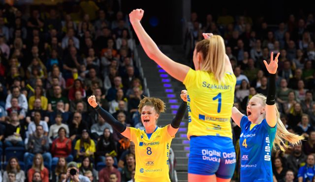 comdirect Supercup: Titel-Hattrick für den SSC Palmberg Schwerin Foto: Conny Kurth comdirect Supercup: Titel-Hattrick für den SSC Palmberg Schwerin - Foto: Conny Kurth