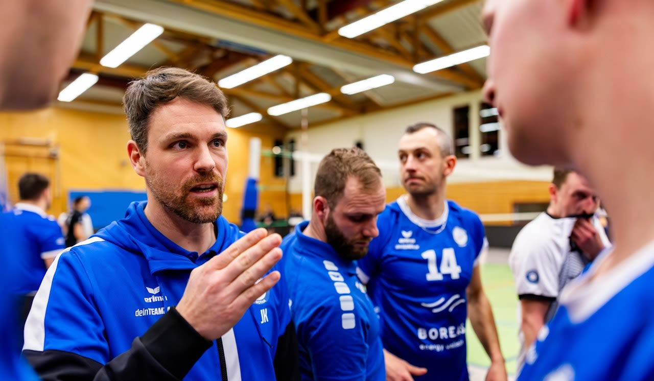 Trainerwechsel bei den Blue Volleys - Foto:  Christian Heilwagen