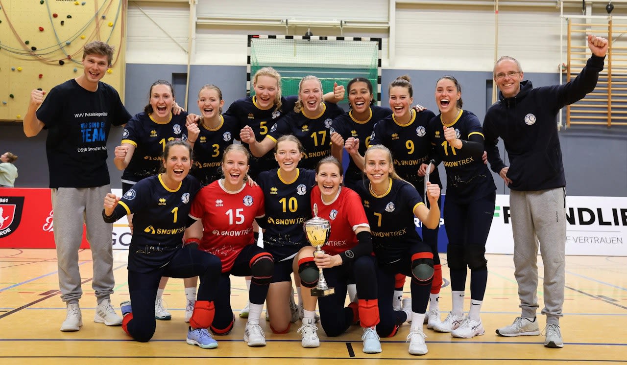 DSHS SnowTrex Köln ist WVV-Pokalsieger 2024 und zieht ins DVV-Pokalachtelfinale ein - Foto: Florian Zons