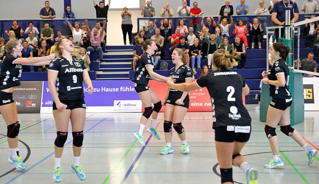 VC Allbau Essen vor drittem Heimspiel Foto: Tom Schulte VC Allbau Essen vor drittem Heimspiel - Foto: Tom Schulte