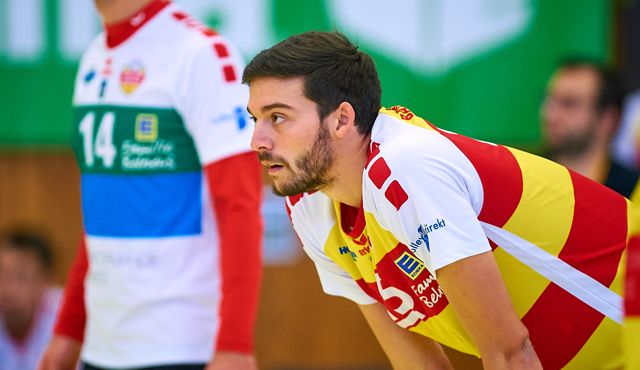 Pflicht und Kür für die BADEN VOLLEYS ohne Zuschauer - Beim Heimspieltag gegen die Youngstars aus Friedrichshafen müssen Jens Sandmeier und Co. vor leerer Kulisse spielen