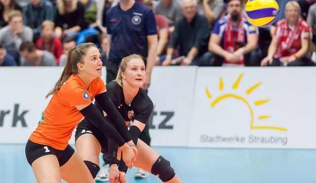 Straubings Volleyballerinnen empfangen am Samstag, 19.30 den VC Neuwied Foto: Schindler Straubings Volleyballerinnen empfangen am Samstag, 19.30 den VC Neuwied - Foto: Schindler
