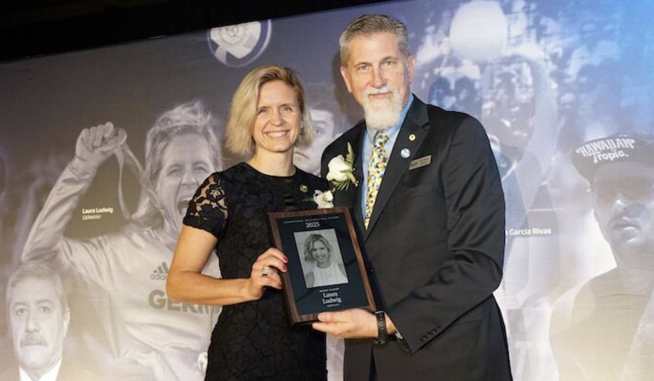 Laura Ludwig und Jürgen Wagner in die International Volleyball Hall of Fame aufgenommen - Foto: IVHF