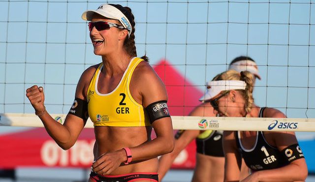 Zwei DVV-Duos im Halbfinale Foto: FiVB Zwei DVV-Duos im Halbfinale - Foto: FiVB