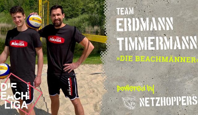 Netzhoppers präsentieren ihr Beach-Team Foto: Netzhoppers Netzhoppers präsentieren ihr Beach-Team - Foto: Netzhoppers