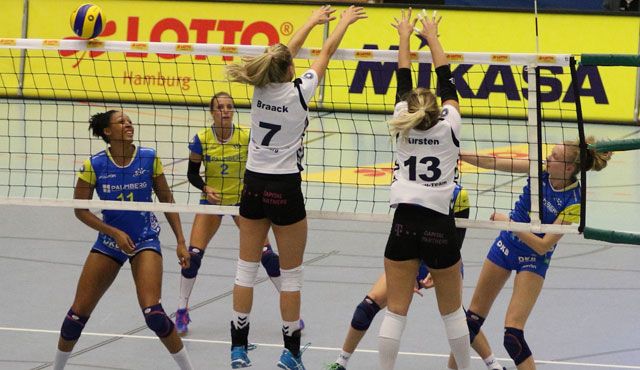 Volleyball-Team Hamburg verliert gegen Bundesligisten - Foto: VTH/Lehmann