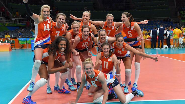 Niederlande überrascht China Foto: FiVB Niederlande überrascht China - Foto: FiVB
