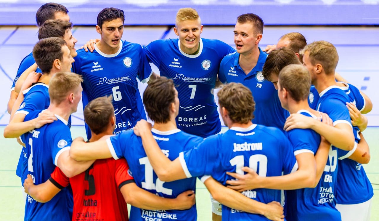 Starke Blue Volleys siegen in Eltmann - Foto: Christian Heilwagen
