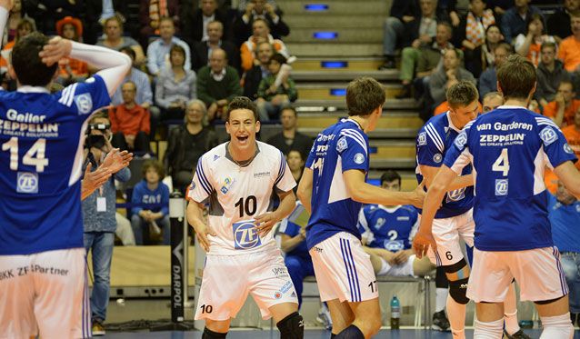 VfB erzwingt Entscheidungsspiel in Friedrichshafen Foto: Günter Kram VfB erzwingt Entscheidungsspiel in Friedrichshafen - Foto: Günter Kram