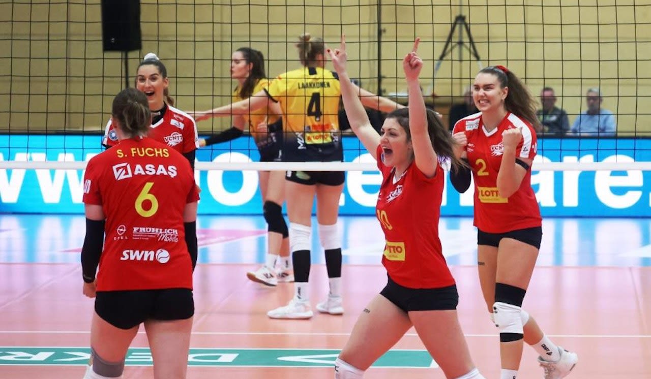 Deichstadtvolleys: Erster Bundesligasieg! Foto: Jörg Niebergall Deichstadtvolleys: Erster Bundesligasieg! - Foto: Jörg Niebergall