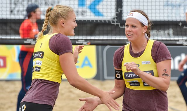 Bühte/Arnholdt: Siebter DM-Platz bei Beachvolleyball-DM Foto: Tom Bloch/pro talents Bühte/Arnholdt: Siebter DM-Platz bei Beachvolleyball-DM - Foto: Tom Bloch/pro talents