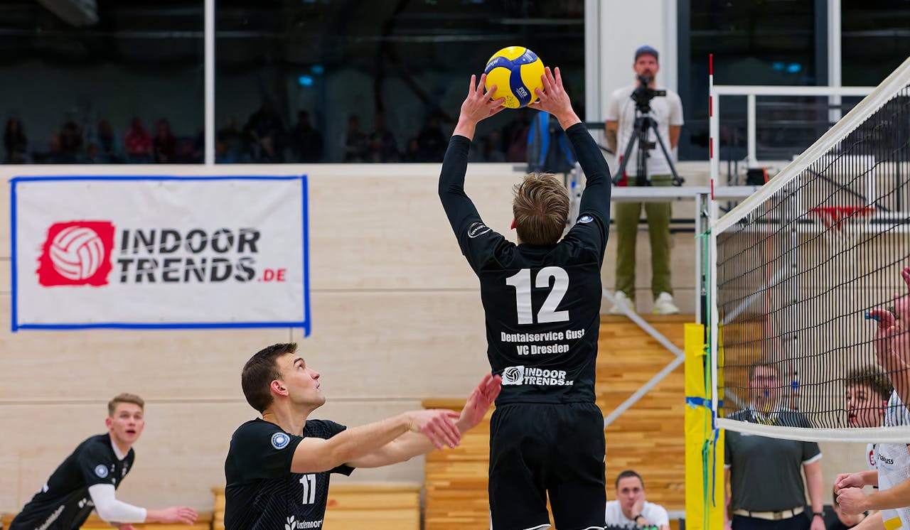 Dresden sichert sich weiteren Sieg - Foto:  VC Dresden / Frank Kleinert