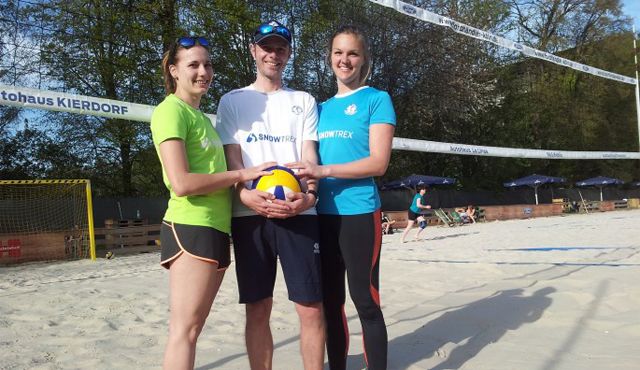 DSHS SnowTrex Köln goes Beach mit Preußer/Schrieverhoff Foto: Privat DSHS SnowTrex Köln goes Beach mit Preußer/Schrieverhoff - Foto: Privat