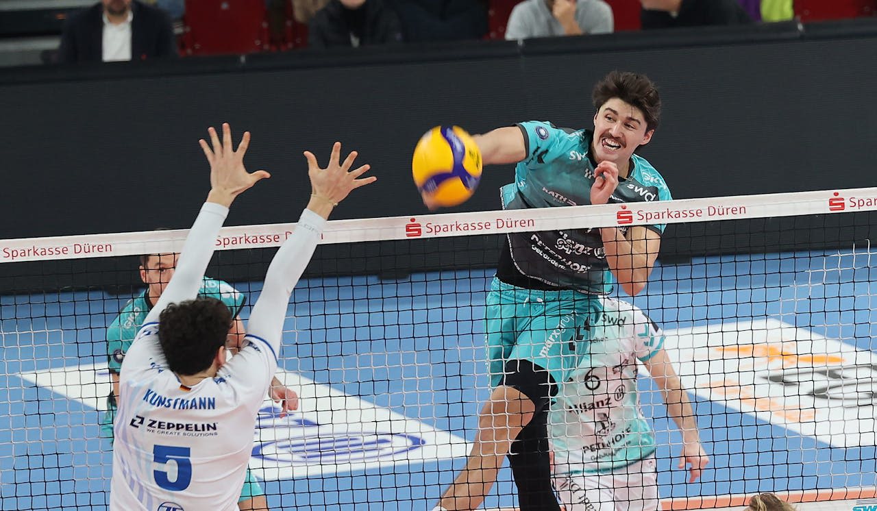 Am Friedrichshafener Block gescheitert - Foto:  powervolleys