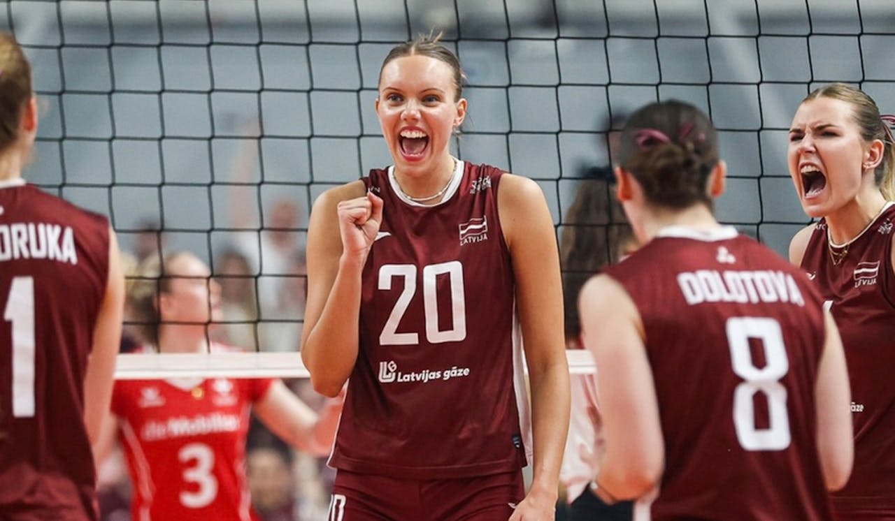 Karmena Struka elfte Spielerin bei den LIB - Foto:  Volleyballverband Lettland