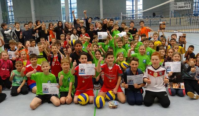 Grundschulen im Landkreis Miltenberg im Volleyball-Fieber - Foto: pr