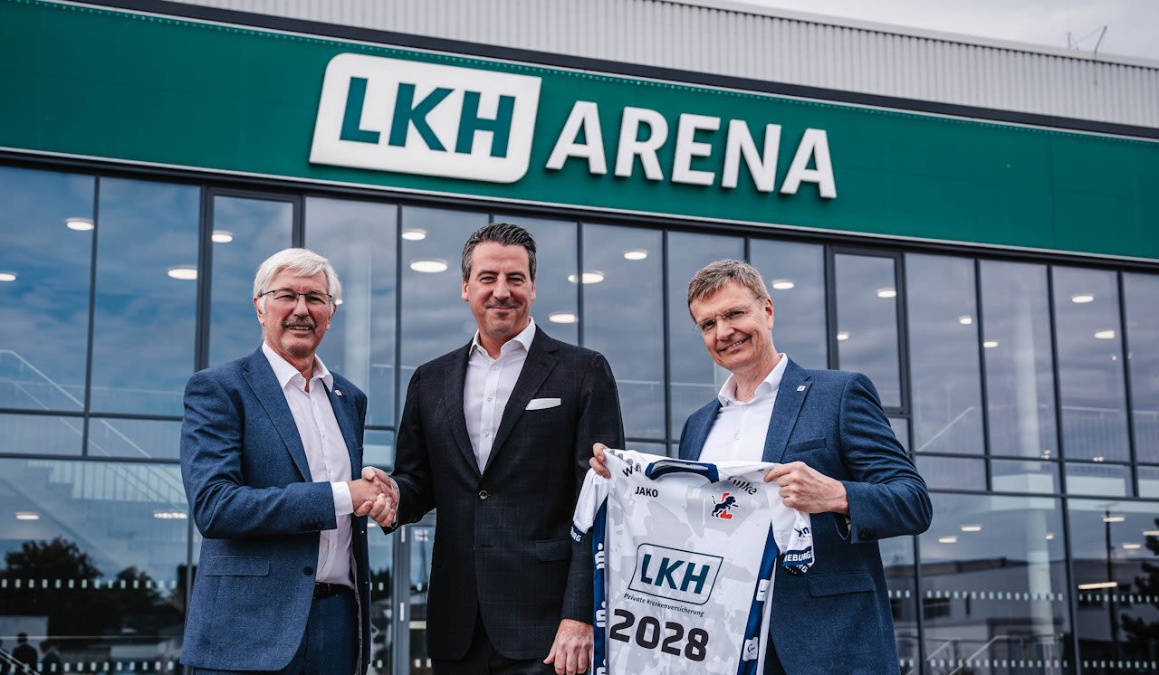 LKH verlängert als Hauptsponsor vorzeitig und langfristig - Foto: Hoefel/SVG