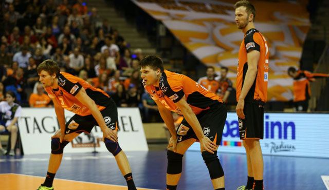 BR Volleys wollen Friedrichshafen ins Finale folgen Foto: Eckhard Herfet BR Volleys wollen Friedrichshafen ins Finale folgen - Foto: Eckhard Herfet