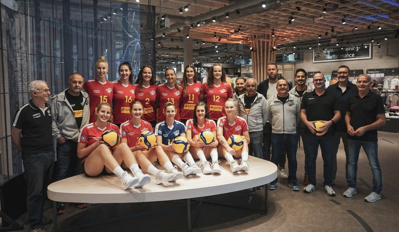 Deichstadtvolleys: CRAFT bleibt Ausrüster Foto: Philipp Ockenfeld, Intersport Krumholz Deichstadtvolleys: CRAFT bleibt Ausrüster - Foto: Philipp Ockenfeld, Intersport Krumholz