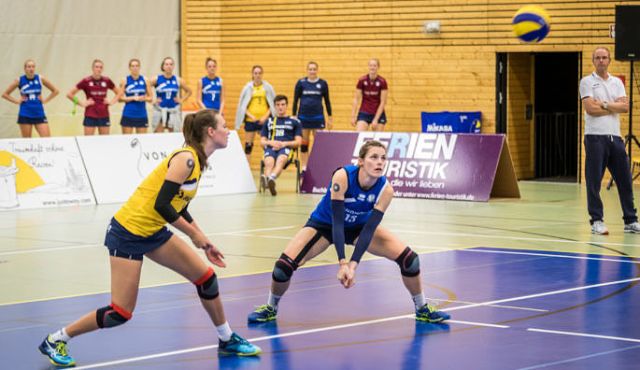 DSHS SnowTrex Köln lässt sich nicht von Leverkusen vernaschen Foto: Martin Miseré DSHS SnowTrex Köln lässt sich nicht von Leverkusen vernaschen - Foto: Martin Miseré