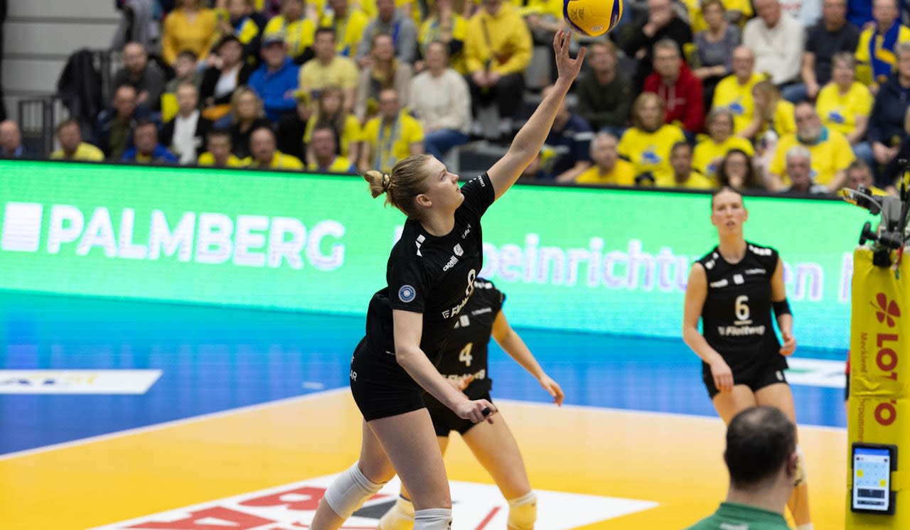 Raben liefern Favorit Schwerin heißen Tanz - Foto:  Rote Raben Vilsbiburg