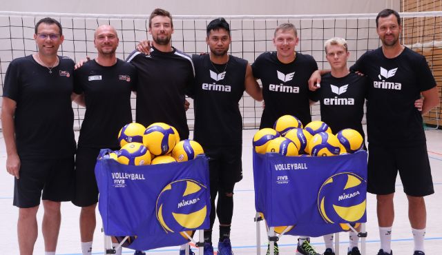 Trainingsstart mit Mini-Aufgebot Foto: BR Volleys Trainingsstart mit Mini-Aufgebot - Foto: BR Volleys