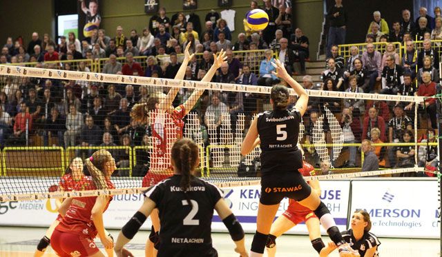 Ladies in Black verlieren 0:3 das zweite Pre-play-off-Spiel Foto: Ladies in Black Aachen Ladies in Black verlieren 0:3 das zweite Pre-play-off-Spiel - Foto: Ladies in Black Aachen