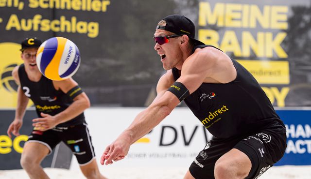 Spannend bis zum letzten Ballwechsel für Becker/Bergmann Foto: Conny Kurth Spannend bis zum letzten Ballwechsel für Becker/Bergmann - Foto: Conny Kurth