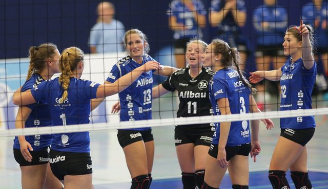 Rückschlag für den VC Allbau Essen. Mittwoch das nächste Heimspiel Foto: Tom Schulte Rückschlag für den VC Allbau Essen. Mittwoch das nächste Heimspiel - Foto: Tom Schulte