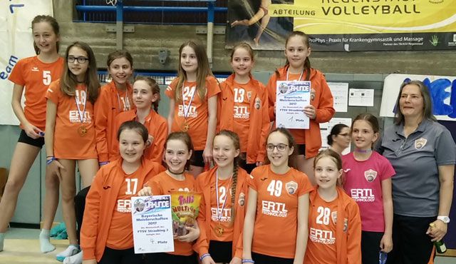 U13 des FTSV Straubing Bayerischer Volleyballmeister - Foto: Steffen Barth