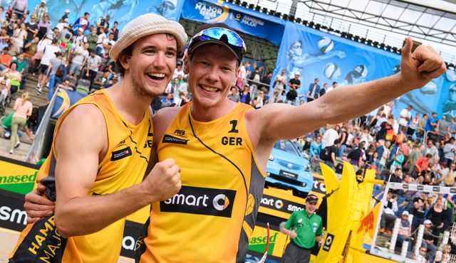 Hamburg Major: Böckermann/Flüggen sind durch - Erdmann/Matysik zittern Foto: FiVB Hamburg Major: Böckermann/Flüggen sind durch - Erdmann/Matysik zittern - Foto: FiVB