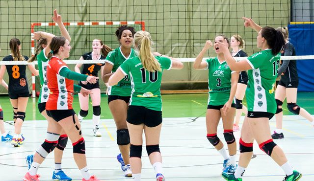 proWIN Volleys TV Holz präsentieren 2018 die Deutschen Meisterschaften U18 weiblich Foto: Georg Kunz proWIN Volleys TV Holz präsentieren 2018 die Deutschen Meisterschaften U18 weiblich - Foto: Georg Kunz