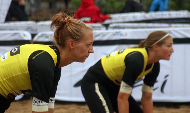 NawaRo Beach-Team Karnbaum/Niemczyk siebter in Dresden Foto: Schrepf NawaRo Beach-Team Karnbaum/Niemczyk siebter in Dresden - Foto: Schrepf