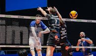 Bruderduell um den Pokal: Louis gegen Joscha Kunstmann  Foto:  Alexander Hoth