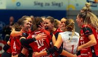 Dresdner SC gewinnt WT Energiesysteme Supercup 2025 Foto: Leo Ziems