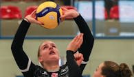 Zuspielerin Jule Lampe erneut als MVP aufgezeichnet  Foto:  Detlef Gottwald