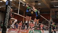 Trotz gutem Anfang konnten die Skurios Volleys das Aufsteigerduell nicht gewinnen  Foto:  Jürgen Sabarz