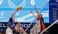 Marcus Böhme wurde bei seinem Abschiedsspiel zum MVP gewählt  Foto:  Alexander Hoth