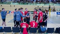Auf gehts ins Halbfinale!  Foto:  Frank Kleinert/VC Dresden