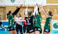 Zusammen für den Erfolg - so lautet das Motto der Volleys.  Foto:  Georg Kunz