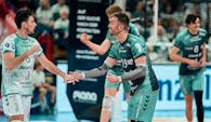 Das Rückspiel gegen die Grizzlys in Giesen konnten Troy Gooch (l.) und Ryan Poole knapp 3:2 gewinnen (Lizenz: kostenfreies Nutzungsrecht für redaktionelle Zwecke mit Urheberangabe) Foto:  jd-photoart.de